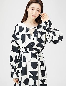 Amazon.co.jp: [FRAY I.D] ジオメトリープリントカシュクール